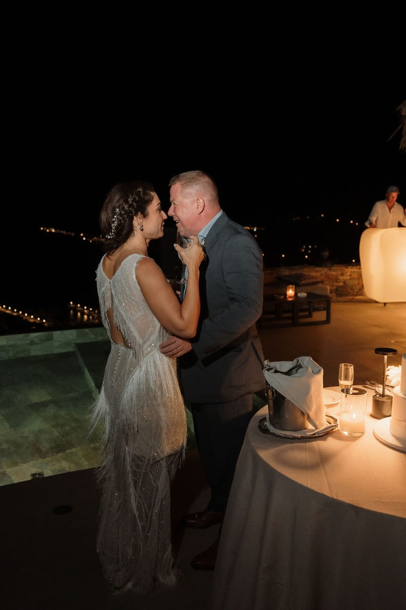 Eliana & Peter Bohemian wedding in Ios