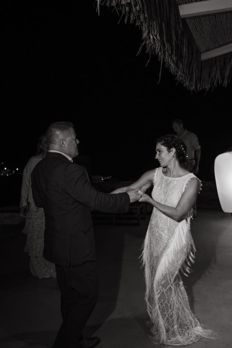 Eliana & Peter Bohemian wedding in Ios