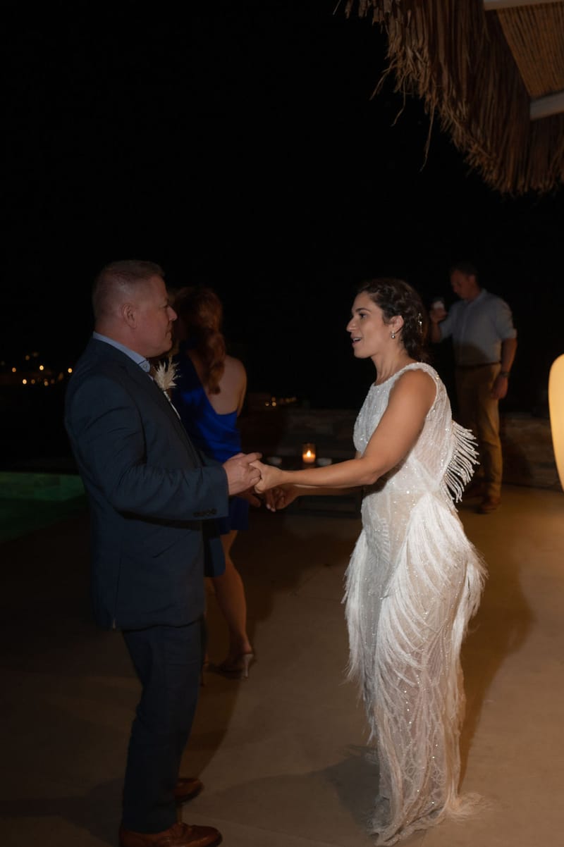 Eliana & Peter Bohemian wedding in Ios