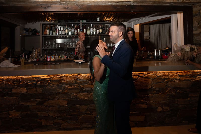 Eliana & Peter Bohemian wedding in Ios