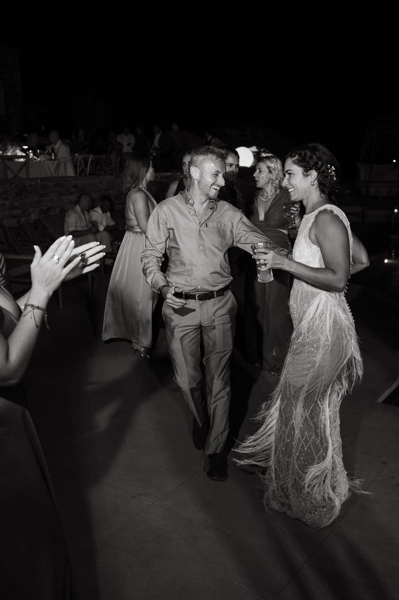 Eliana & Peter Bohemian wedding in Ios