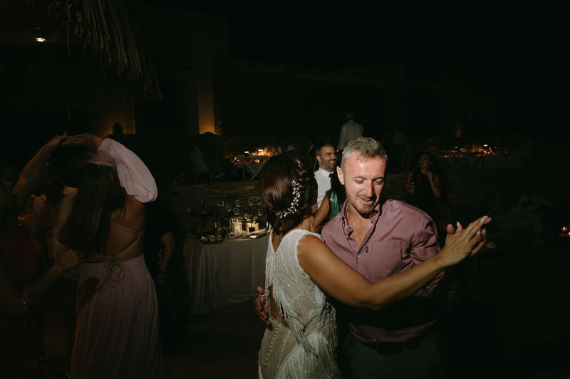 Eliana & Peter Bohemian wedding in Ios