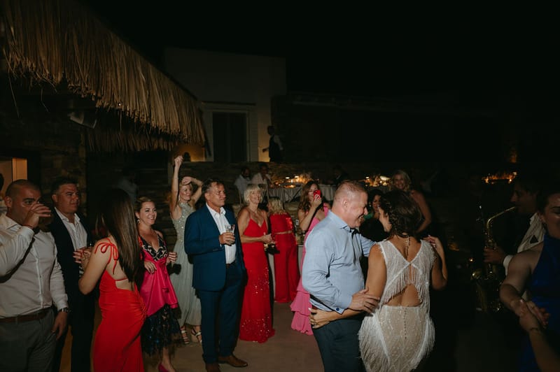 Eliana & Peter Bohemian wedding in Ios