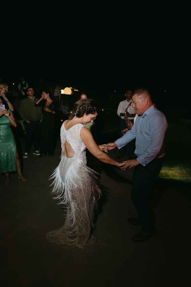 Eliana & Peter Bohemian wedding in Ios