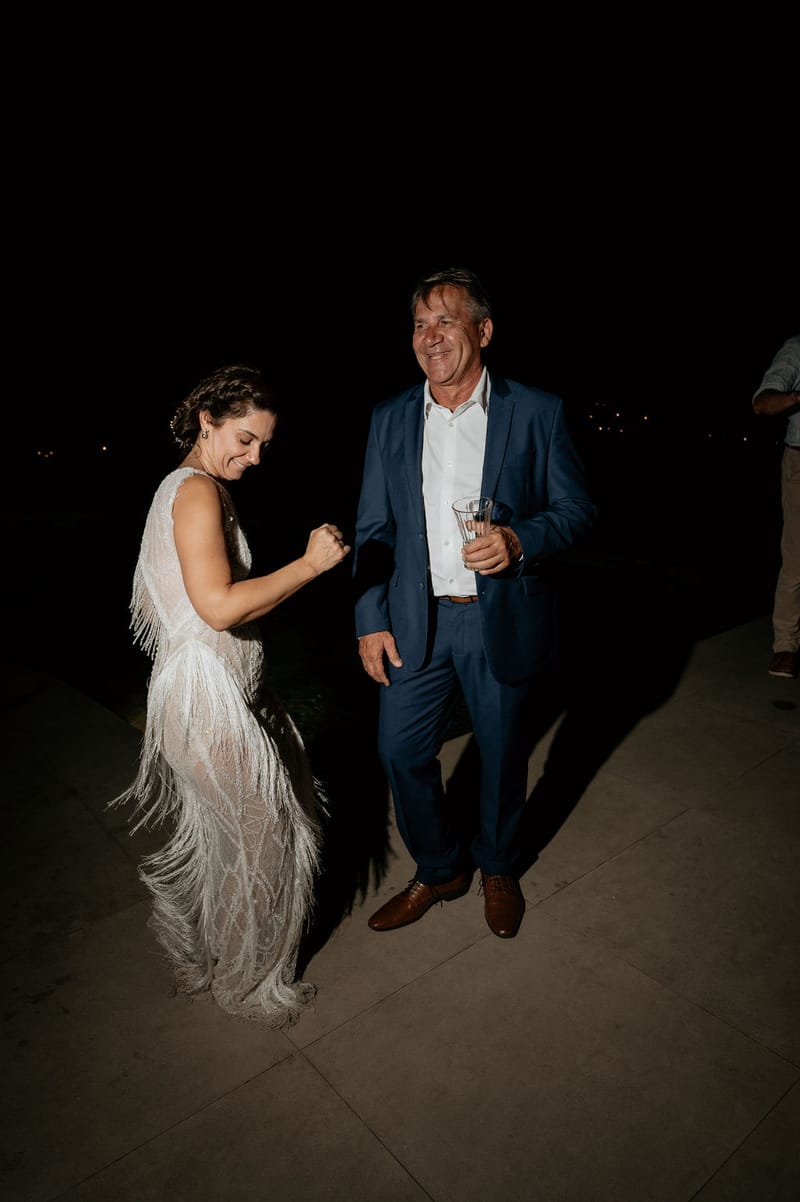 Eliana & Peter Bohemian wedding in Ios