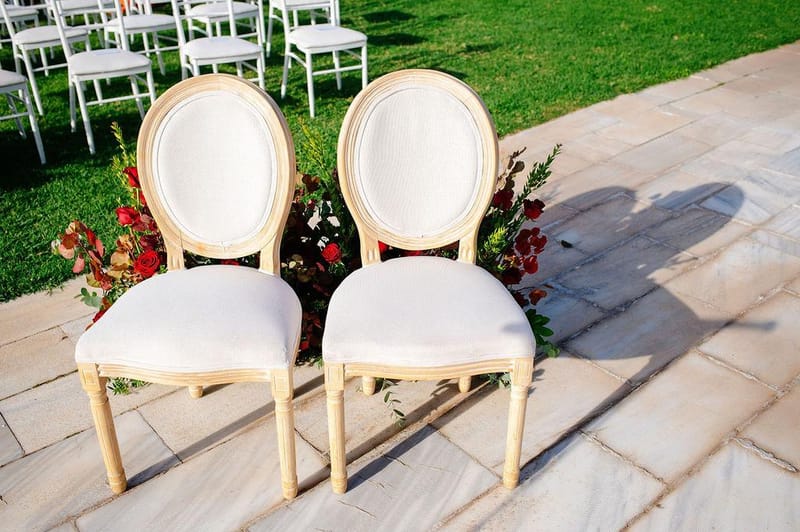 Nigerian Red wedding theme in Athens