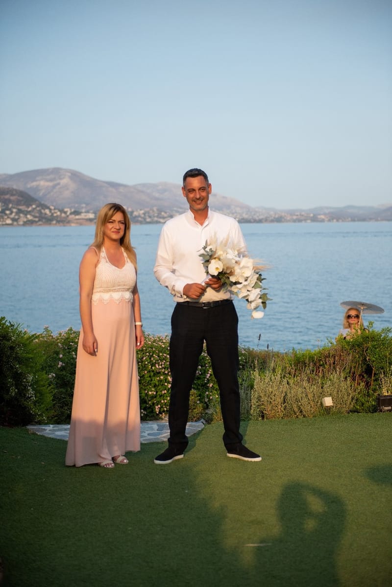 Anna and Nicolas Weddings in the Athenian Riviera