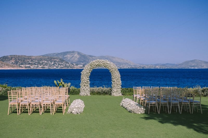 Chelsea & Brian Wedding at the Athenian Riviera