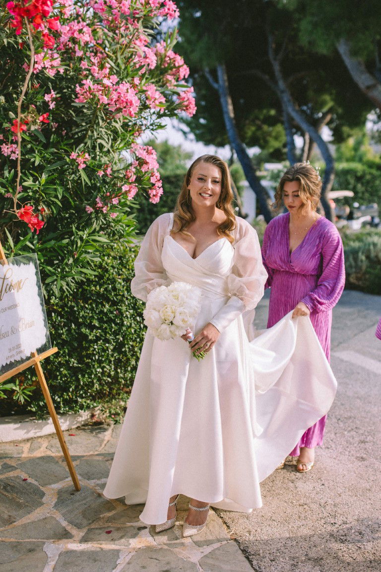 Chelsea & Brian Wedding at the Athenian Riviera