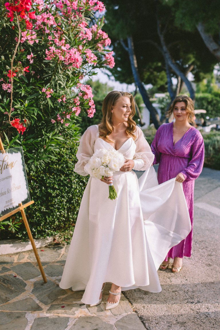 Chelsea & Brian Wedding at the Athenian Riviera