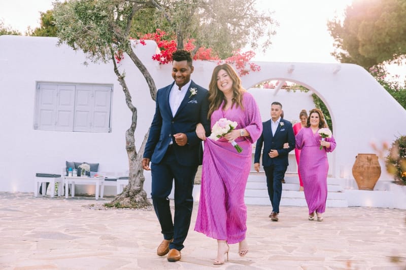 Chelsea & Brian Wedding at the Athenian Riviera