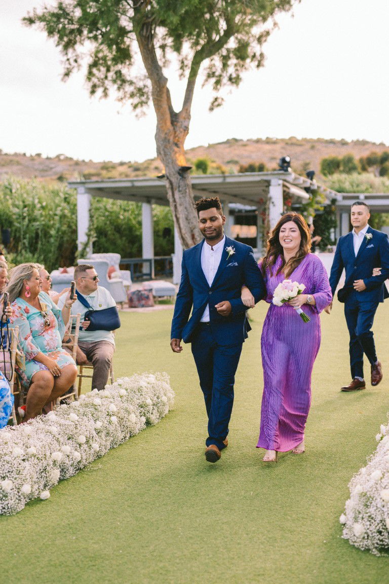 Chelsea & Brian Wedding at the Athenian Riviera