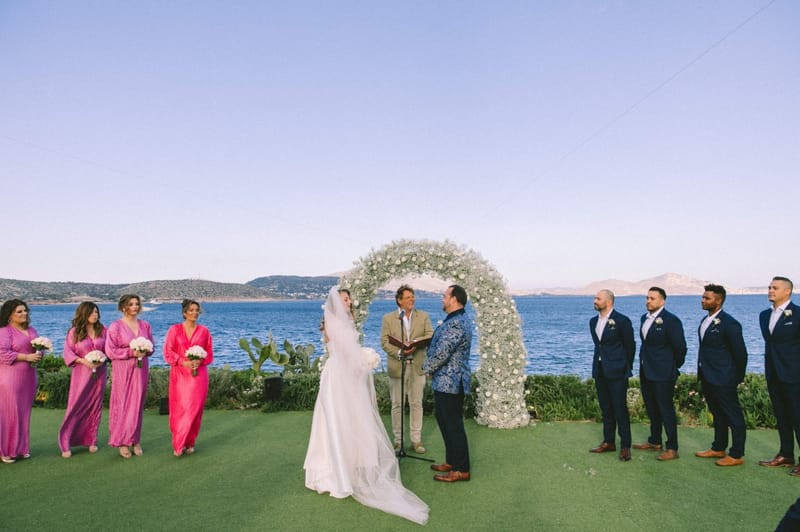 Chelsea & Brian Wedding at the Athenian Riviera