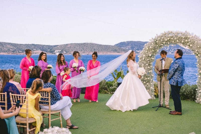 Chelsea & Brian Wedding at the Athenian Riviera