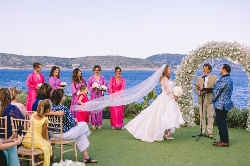 Chelsea & Brian Wedding at the Athenian Riviera