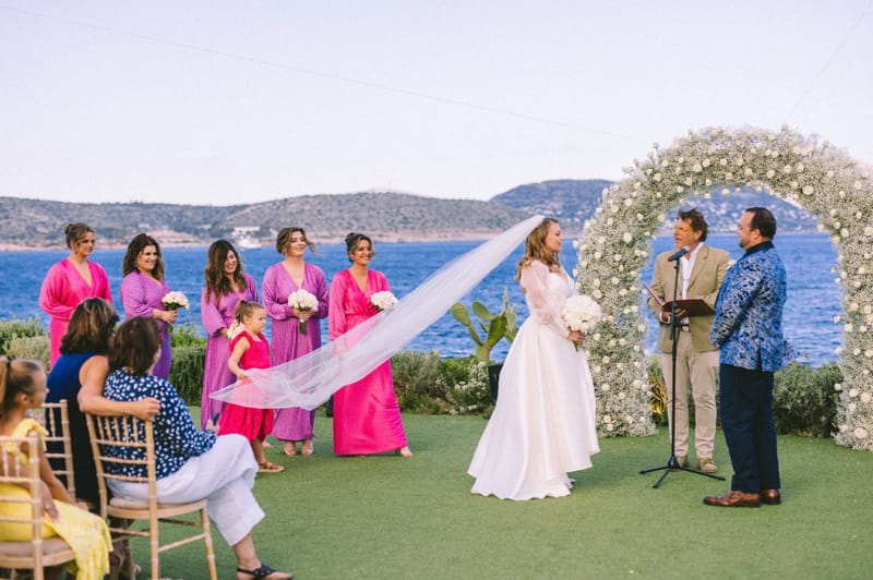 Chelsea & Brian Wedding at the Athenian Riviera