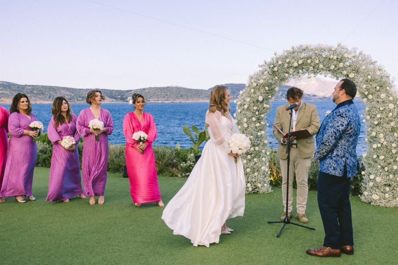 Chelsea & Brian Wedding at the Athenian Riviera