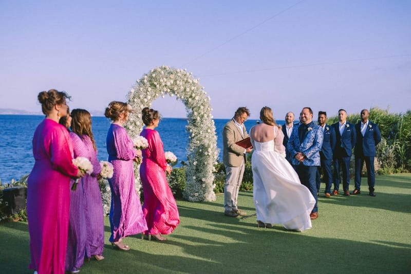 Chelsea & Brian Wedding at the Athenian Riviera