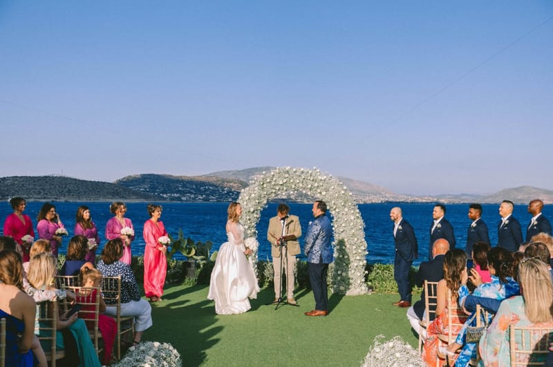 Chelsea & Brian Wedding at the Athenian Riviera