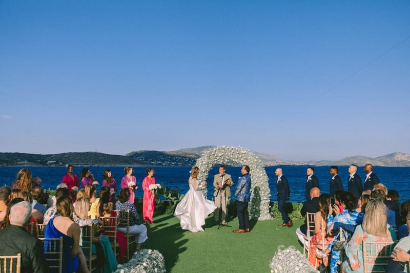 Chelsea & Brian Wedding at the Athenian Riviera