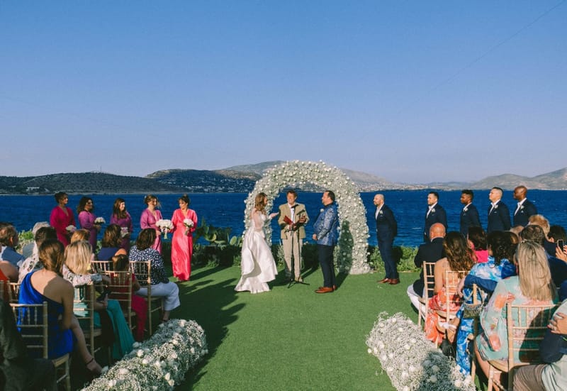 Chelsea & Brian Wedding at the Athenian Riviera