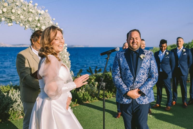 Chelsea & Brian Wedding at the Athenian Riviera