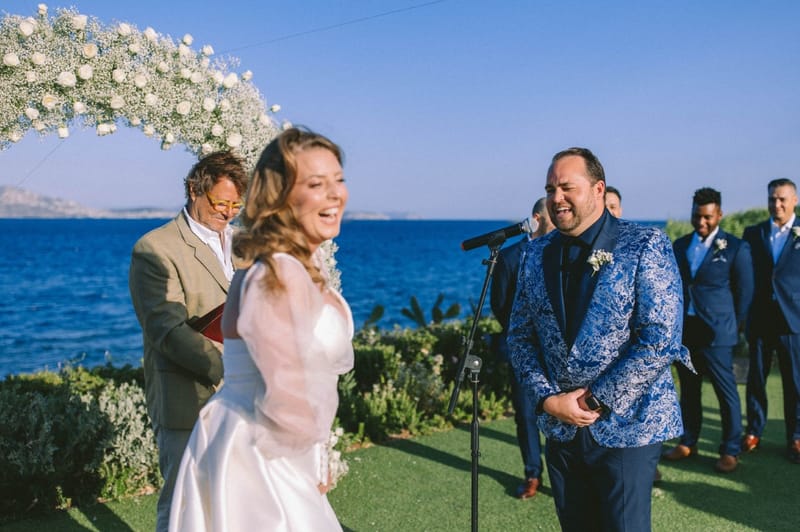 Chelsea & Brian Wedding at the Athenian Riviera
