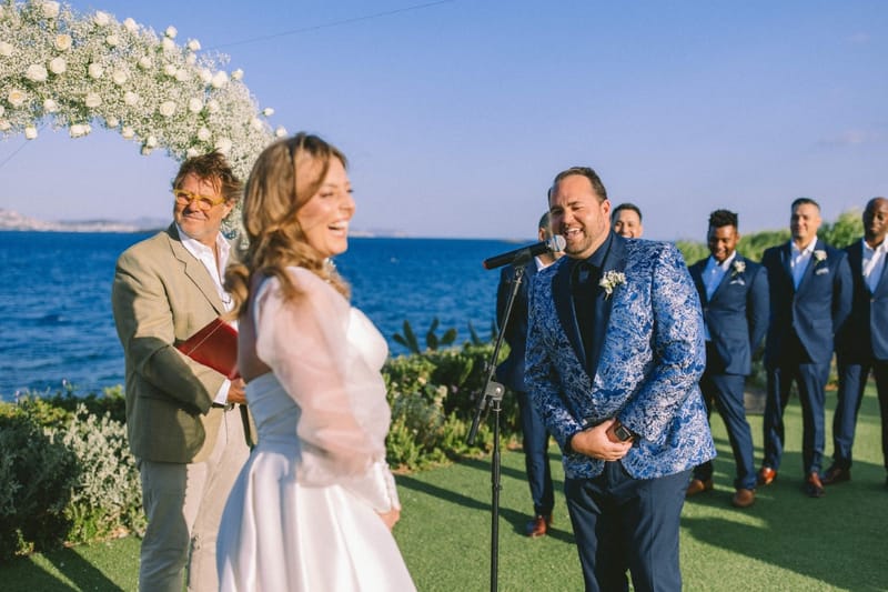 Chelsea & Brian Wedding at the Athenian Riviera