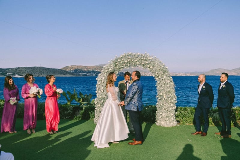 Chelsea & Brian Wedding at the Athenian Riviera