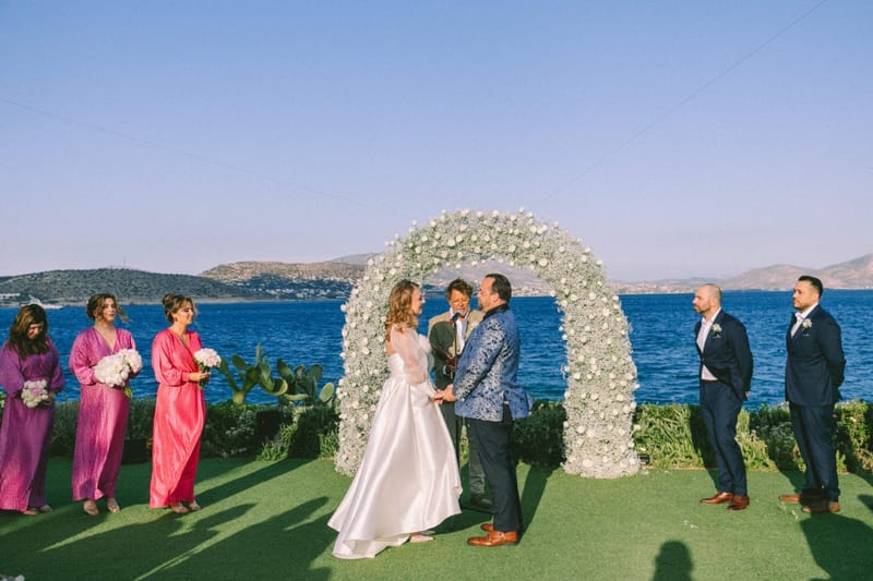 Chelsea & Brian Wedding at the Athenian Riviera