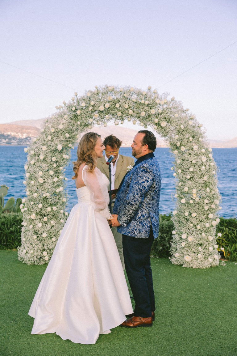 Chelsea & Brian Wedding at the Athenian Riviera