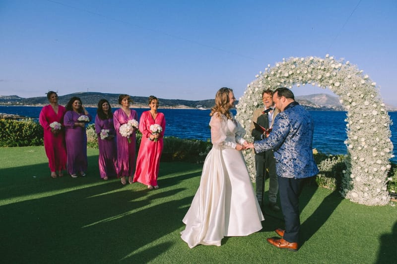 Chelsea & Brian Wedding at the Athenian Riviera