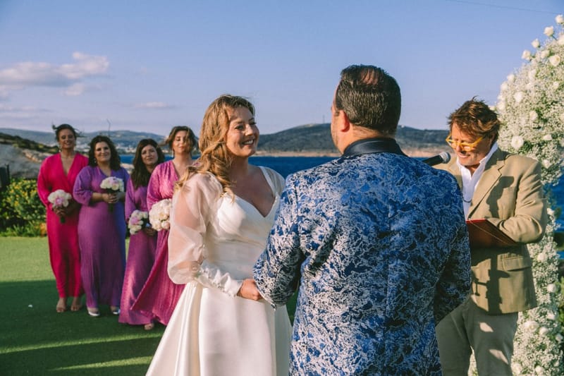 Chelsea & Brian Wedding at the Athenian Riviera