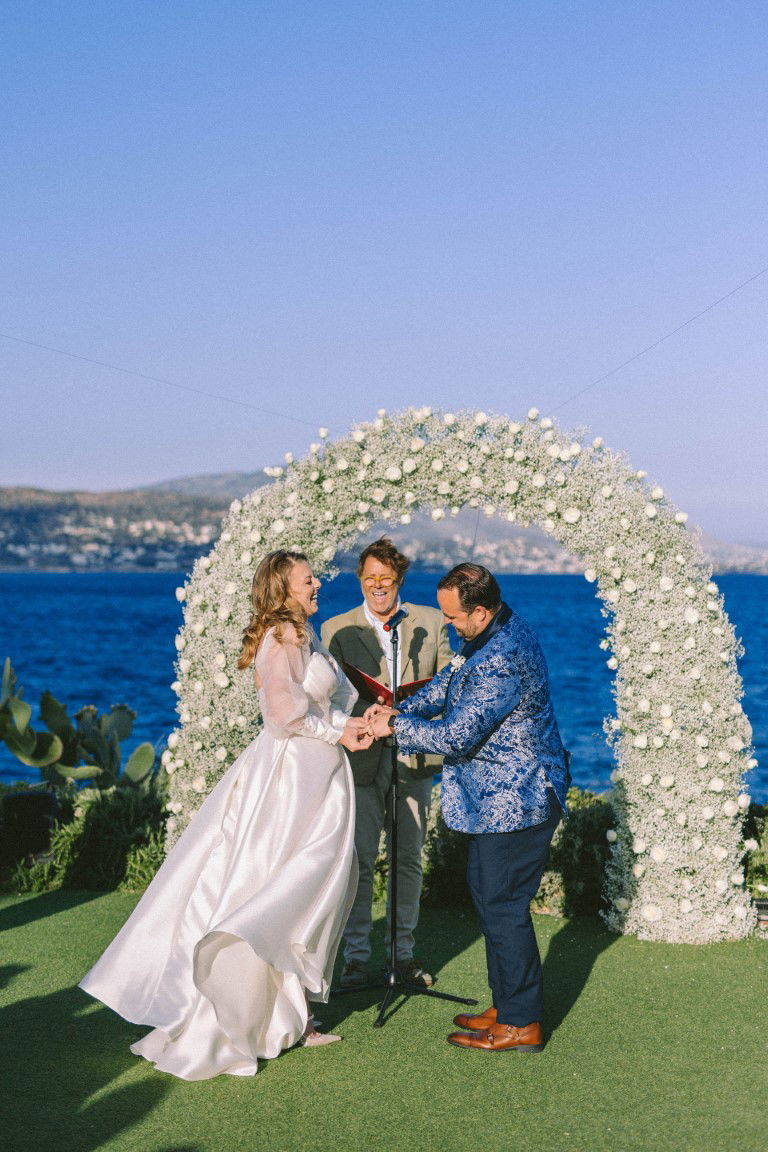 Chelsea & Brian Wedding at the Athenian Riviera