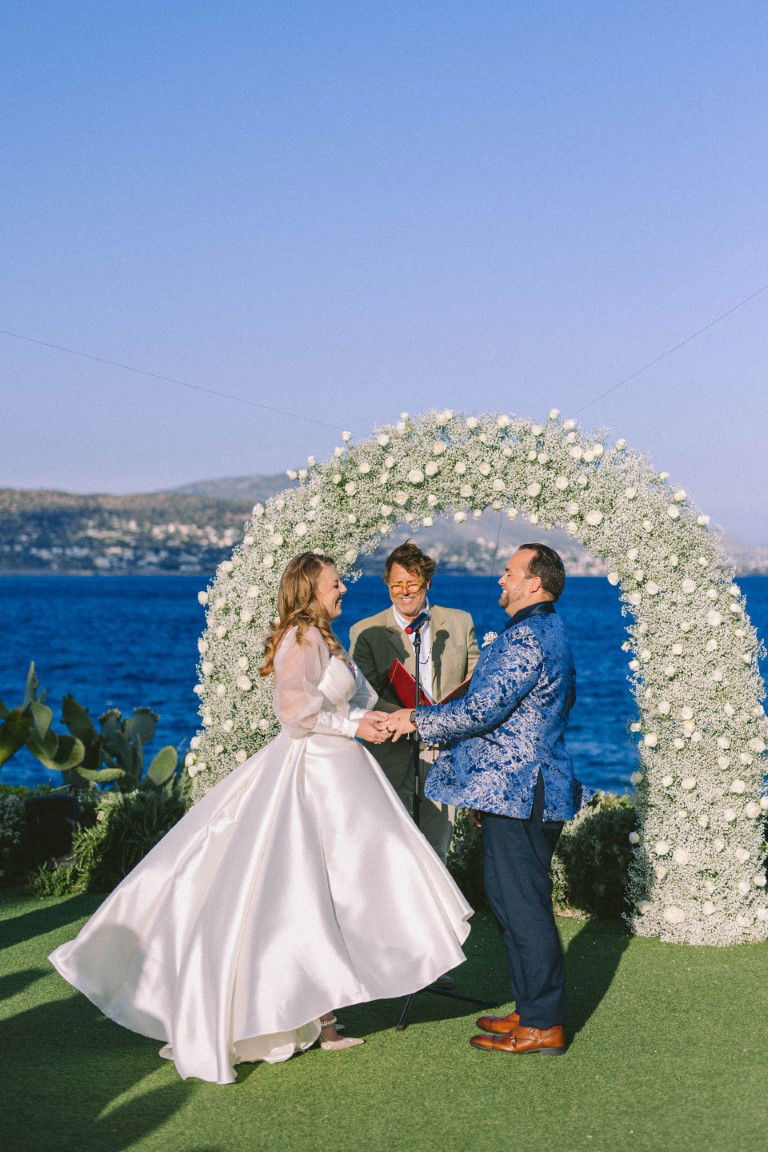 Chelsea & Brian Wedding at the Athenian Riviera