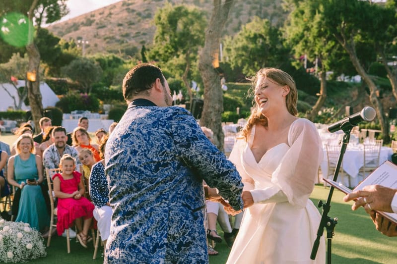 Chelsea & Brian Wedding at the Athenian Riviera