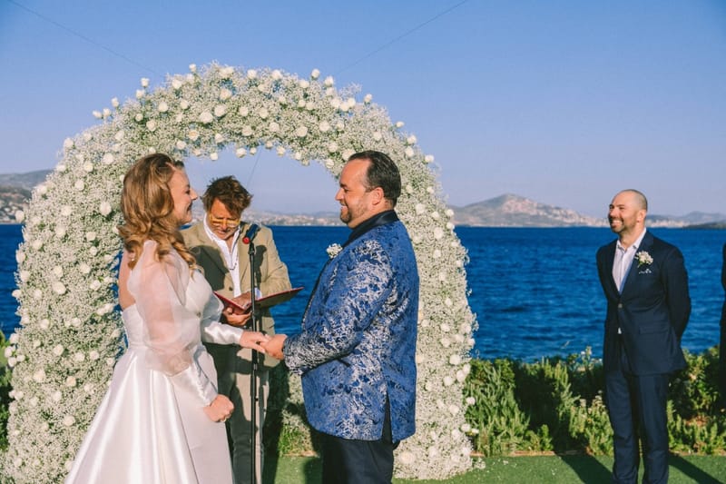 Chelsea & Brian Wedding at the Athenian Riviera