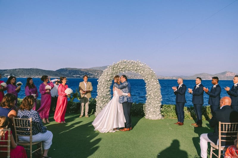 Chelsea & Brian Wedding at the Athenian Riviera