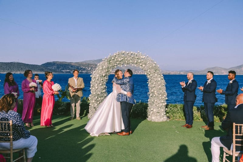 Chelsea & Brian Wedding at the Athenian Riviera