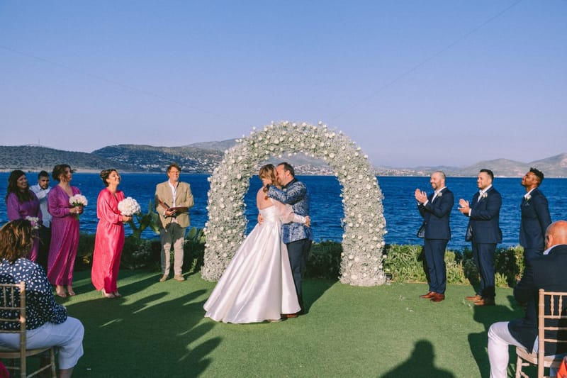 Chelsea & Brian Wedding at the Athenian Riviera