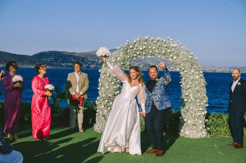 Chelsea & Brian Wedding at the Athenian Riviera
