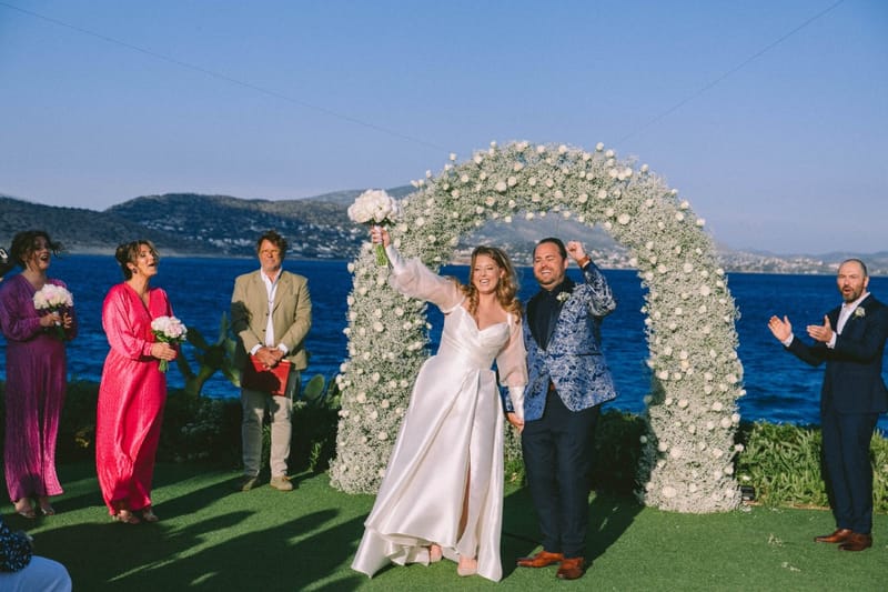 Chelsea & Brian Wedding at the Athenian Riviera