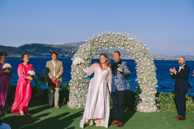 Chelsea & Brian Wedding at the Athenian Riviera