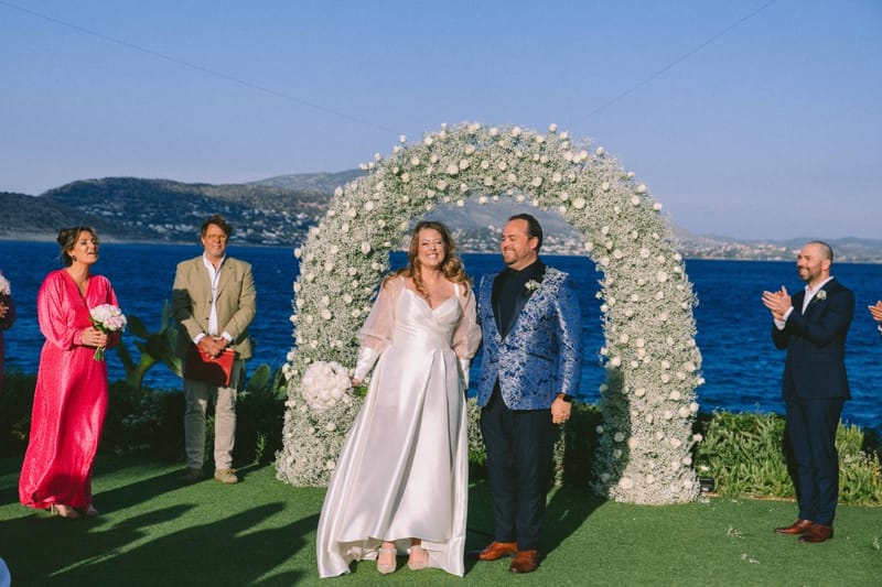 Chelsea & Brian Wedding at the Athenian Riviera