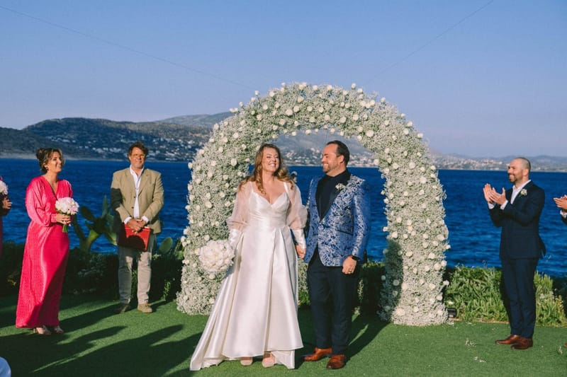 Chelsea & Brian Wedding at the Athenian Riviera
