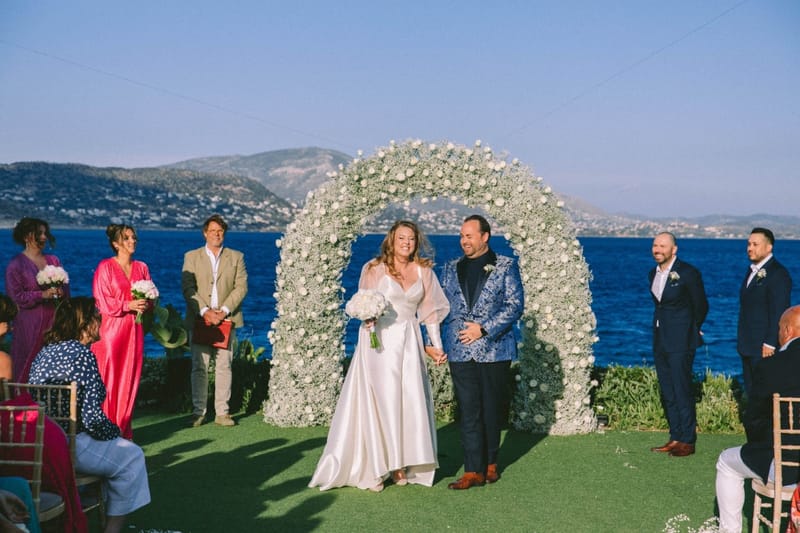 Chelsea & Brian Wedding at the Athenian Riviera