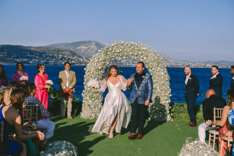 Chelsea & Brian Wedding at the Athenian Riviera