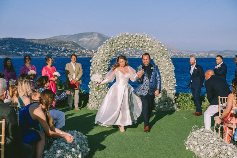 Chelsea & Brian Wedding at the Athenian Riviera