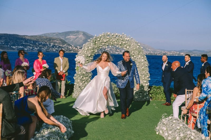 Chelsea & Brian Wedding at the Athenian Riviera