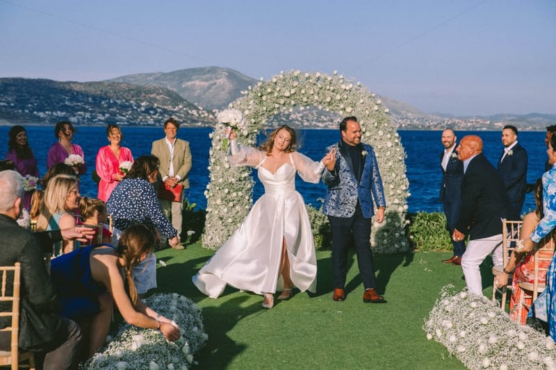 Chelsea & Brian Wedding at the Athenian Riviera